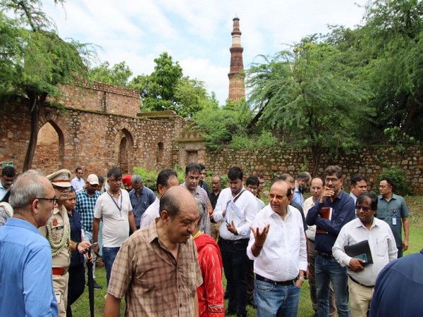 Delhi LG visits Mehrauli Archaeological Park, Sanjay Van to take stock of restoration works