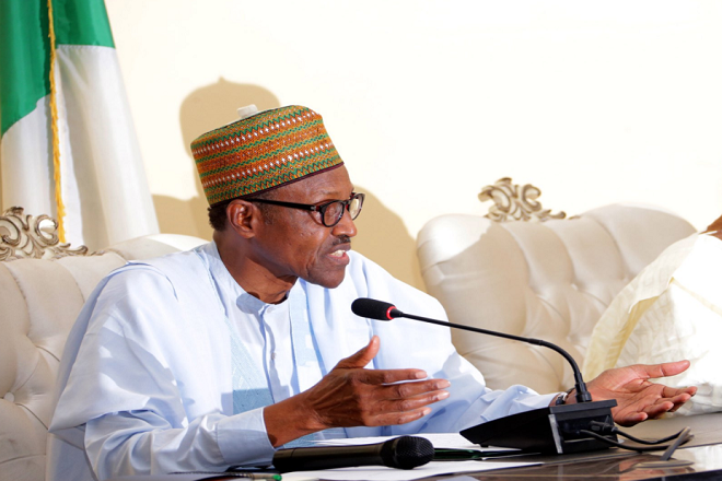 Nigeria's Buhari brushes aside questions about health as he seeks re-election