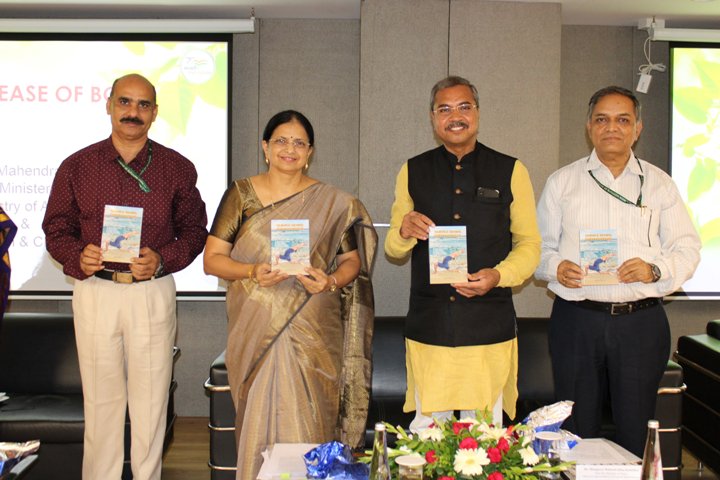 Munjpara Mahendrabhai releases book 'Science behind Suryanamaskar'