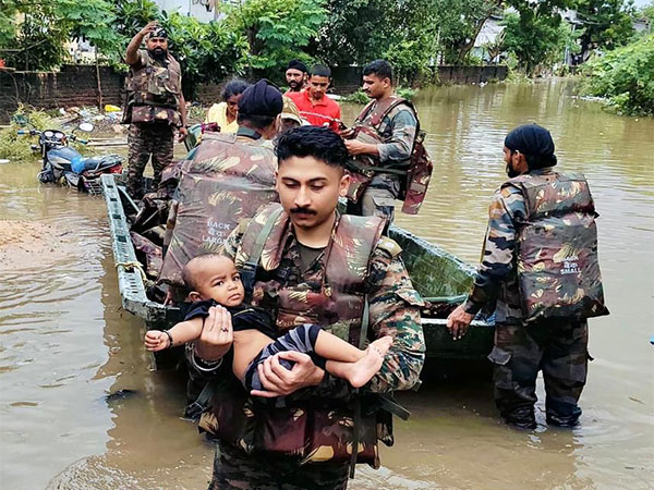 Indian Army Mobilizes for Flood Relief in Gujarat Amid Torrential Rains