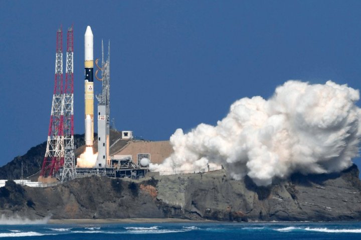Rocket carrying UAE's first locally made satellite lifts off from Japan