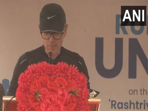 Omar Abdullah Leads 'Run for Unity' in Srinagar: Celebrating National Unity Day