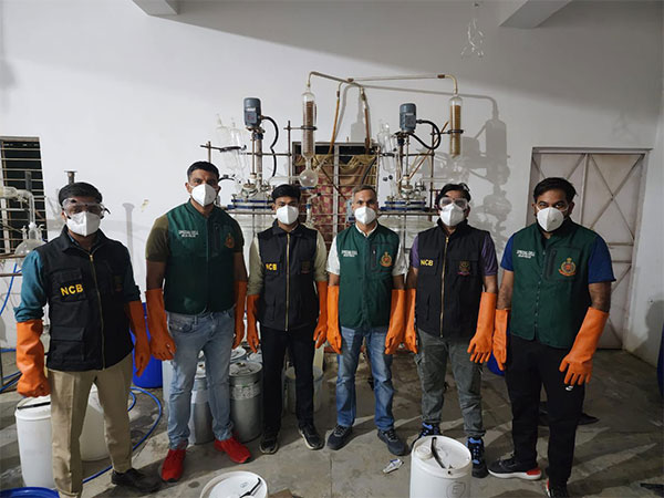 NCB Cracks Down on Delhi-NCR Meth Lab Linked to Mexican Cartel