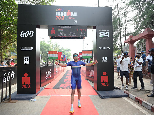 Tejasvi Surya Conquers IRONMAN 70.3 Goa