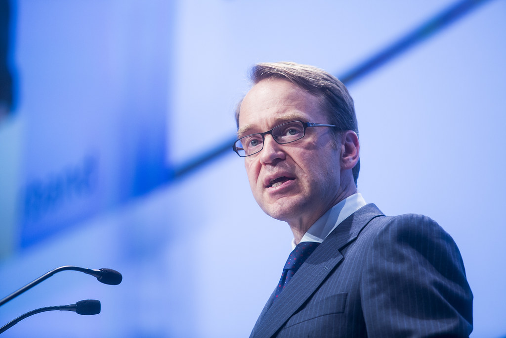 Bundesbank chief Weidmann quits early with one last inflation warning