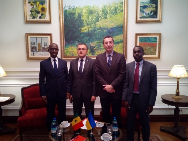 Vasyl Bodnar and Ambassador of Senegal discuss bilateral issues
