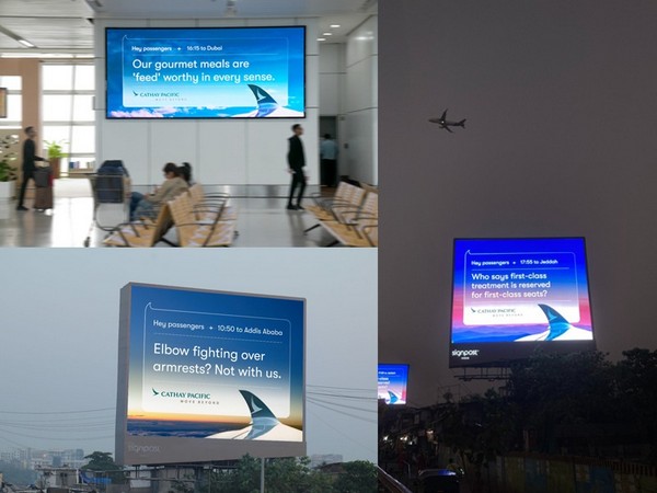 Cathay Pacific's Pioneering OOH Campaign Elevates Travel Experience