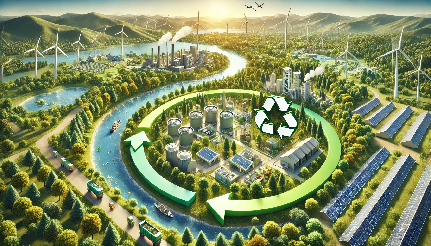 Empowering Sustainability Through Circular Economy and Renewable Energy Innovations