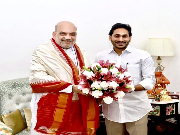 Andhra CM meets Amit Shah, urges to release pending amount under Resource Gap Funding