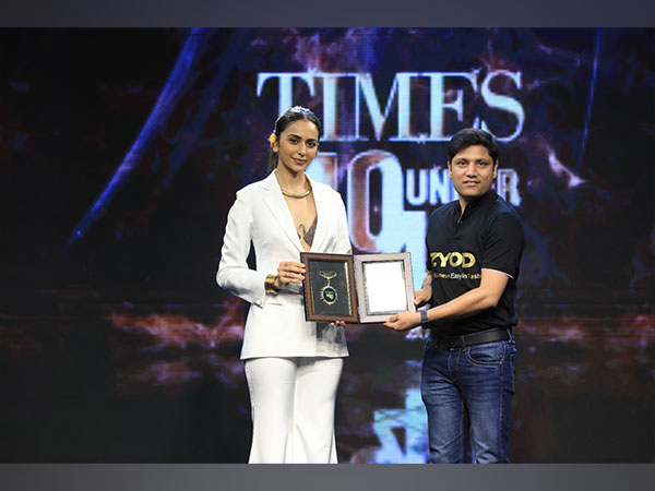 ZYOD's Co-Founder, Ritesh Khandelwal felicitated at Times 40 Under 40