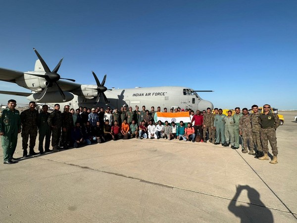 Operation Kaveri: Delhi-bound C-130J aircraft with 40 passengers onboard takes off from Jeddah