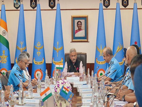 Jaishankar interacts with participants of IAF MCC's Warfare and Aerospace Strategy Program on his book 'The India Way'