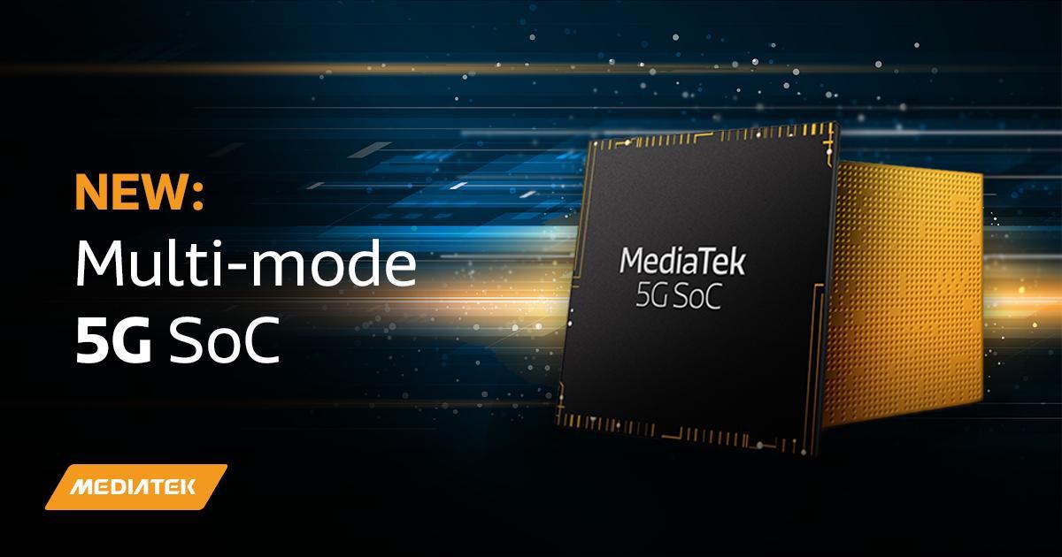 MediaTek unveils first-ever mobile chipset with 5G integration 