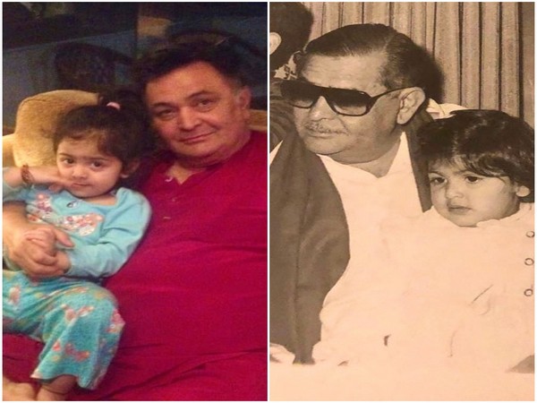 Neetu Kapoor shares throwback photos of Rishi Kapoor and Raj  Kapoor as grandfathers