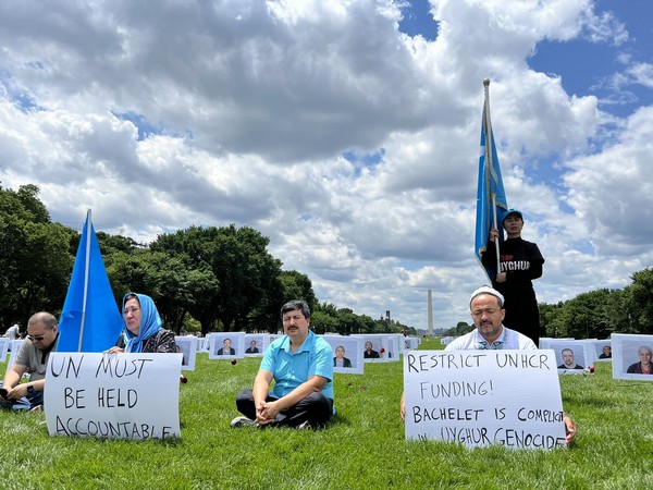 Uyghur activists protest in US, urge UN to act on genocide by China 