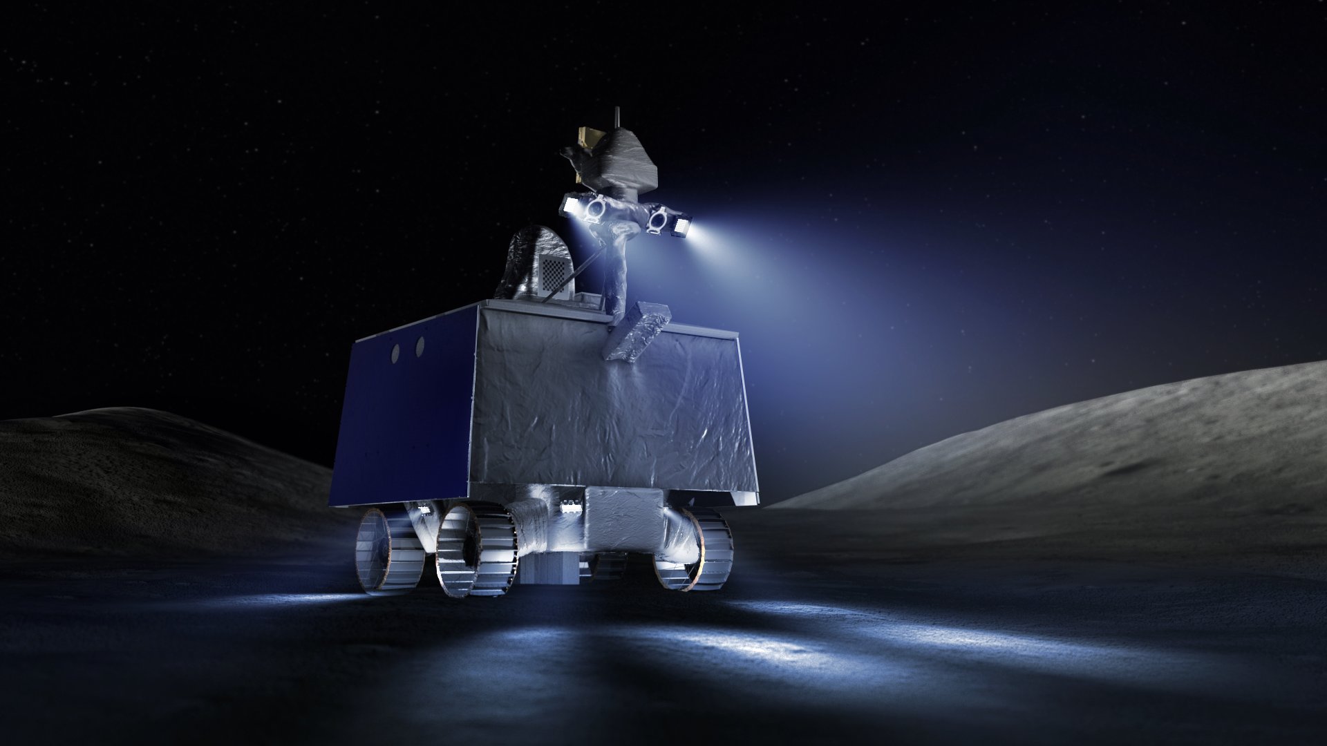 Engineers test nimble gimbal on NASA’s next Moon rover