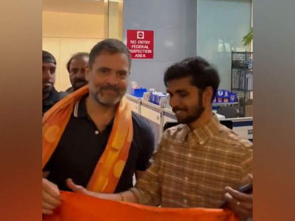Congress leader Rahul Gandhi arrives in San Francisco as part of his 10-day US tour
