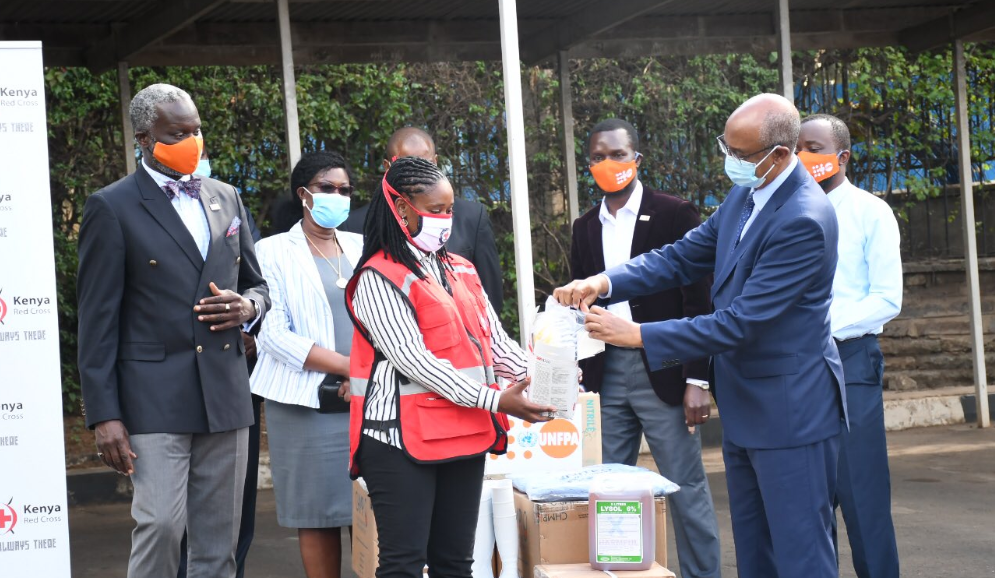 UNFPA and Kenya Red Cross donates reproductive health items to MOH, Kenya