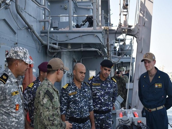 INS Talwar deployed in Persian Gulf participates in bilateral activities  with multi-national forces