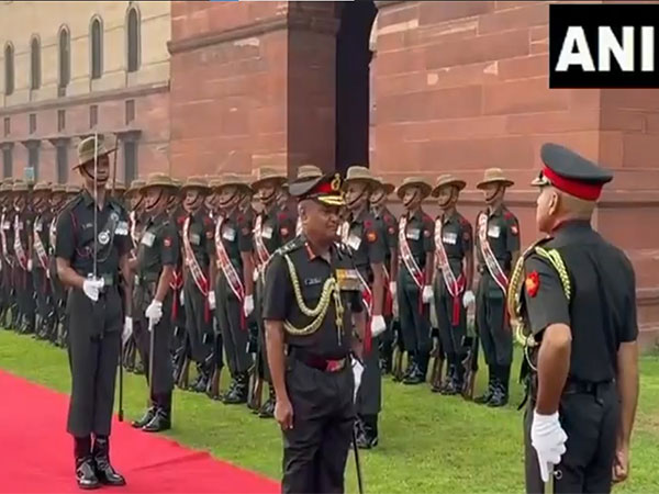 Outgoing Army Chief Gen Manoj Pande accorded with Guard of Honour on last day in office
