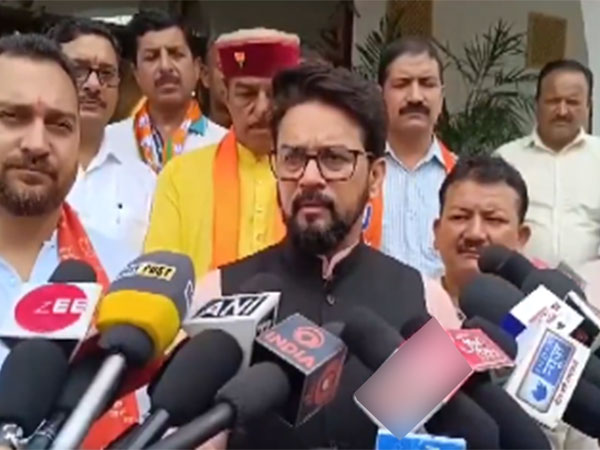 "Congress should participate in discussions rather than running away from it": Anurag Thakur