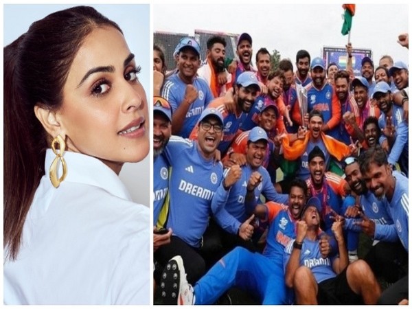 T20 World Cup: Genelia Deshmukh can't resist watching Team India's winning moments on loop