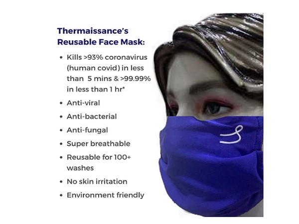 Face Mask Killing Covid-19, Tested by US-Based ISO Certified Laboratory, Developed and Launched by an Indian Start-up
