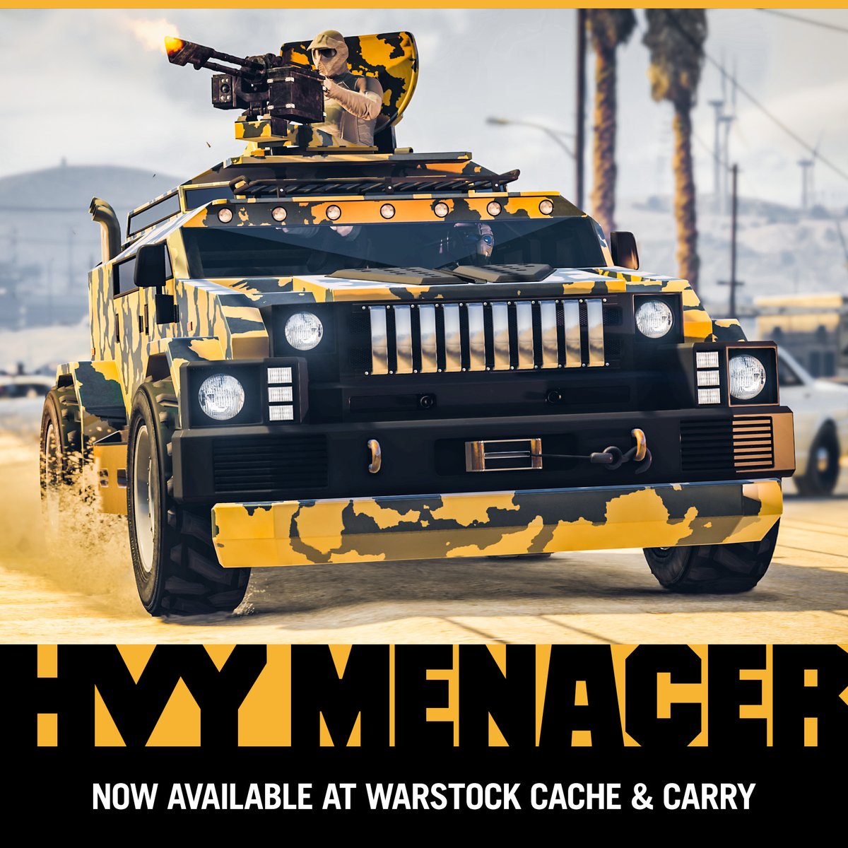 New armed vehicle joins GTA Online, HVY Menacer