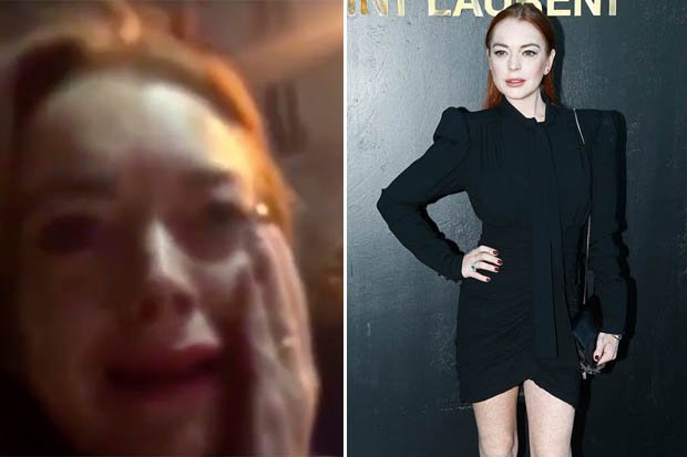 Lindsay Lohan 'punched on grounds' after accusing parents of trafficking
