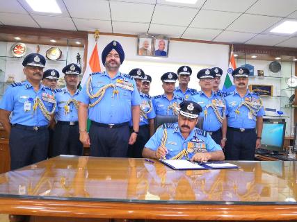 Air Chief Marshal Bhadauria takes charge as new IAF chief