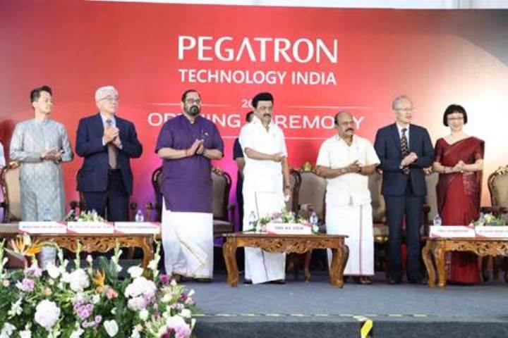 Pegatron plant milestone for making India global electronics manufacturing hub: Rajeev Chandrasekhar