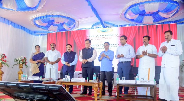 Sarbananda Sonowal unveils projects worth Rs.231.21 Cr in Tuticorin, Tamil Nadu