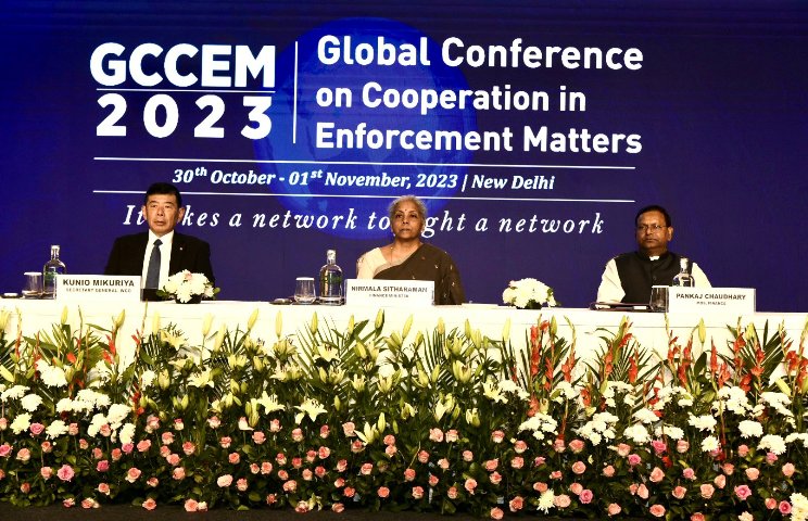 GCCEM will benefit world economy through networking and collaborative effort by law enforcement agencies: Sitharaman
