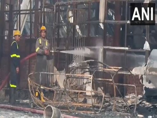 Tragic Blaze Claims Electrician's Life in Noida Banquet Hall Inferno