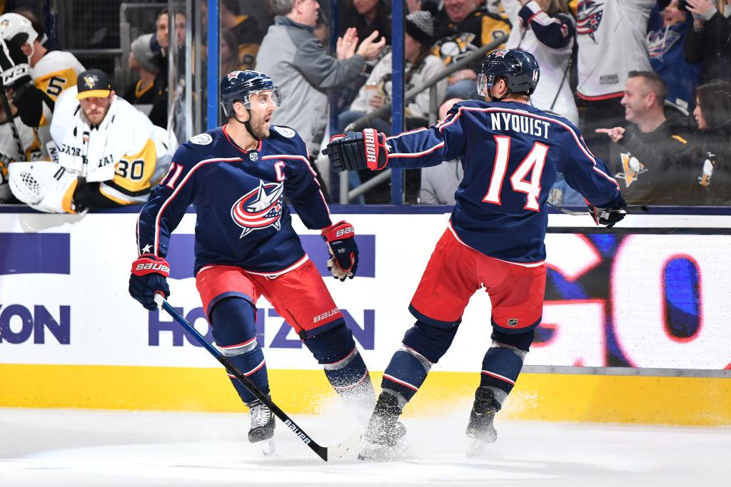 Blue Jackets take down Ducks with second-period surge