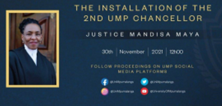Justice Mandisa Maya appointed as University of Mpumalanga Chancellor