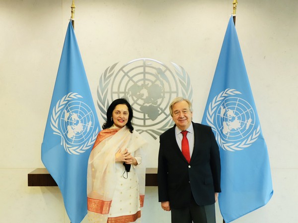 Ruchira Kamboj meets UN chief Guterres ahead of India's December Presidency in UNSC