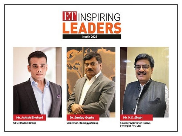 Dr Sanjay Gupta, Ashish Bhutani and HS Singh bag ET Inspiring Leaders Awards North 2022