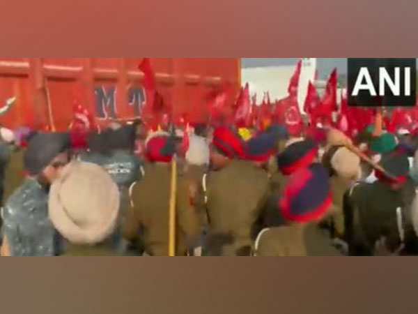 Labour unions protest near Punjab CM's residence, Sangrur police resorts to lathi-charge