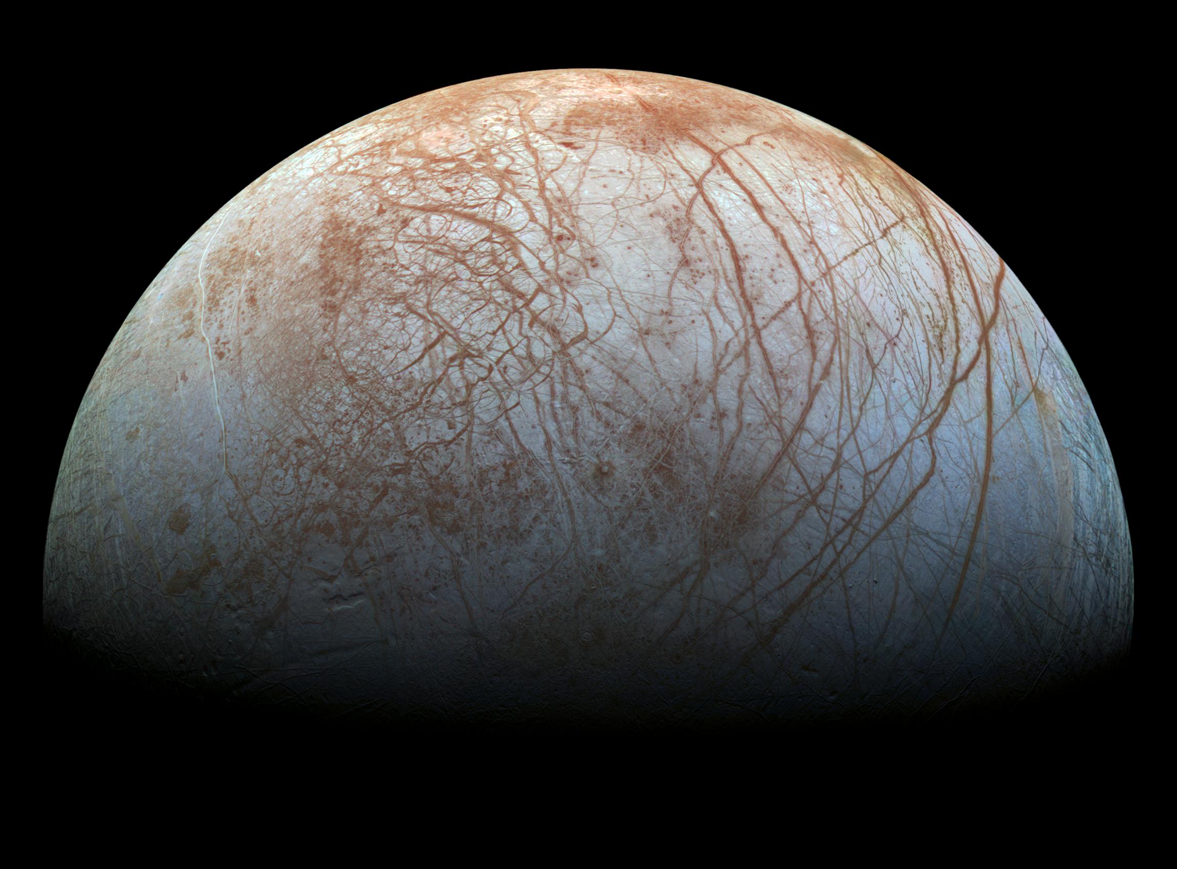 NASA spacecraft set to make closest flyby of Jupiter’s ice-covered moon Europa