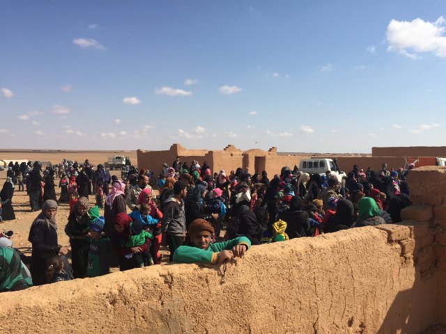 Over 23,000 people flee to Al Hol camp, since fighting escalate in Hajin in Dec