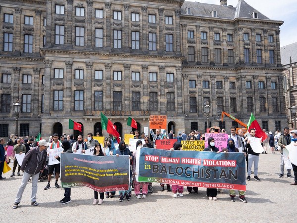 Netherlands: Baloch National Movement protests against Pakistan's nuclear weapons