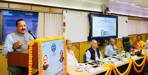 Dr. Jitendra Singh addresses 46th Induction Programme for newly recruited scientists at HRDC, Ghaziabad of CSIR