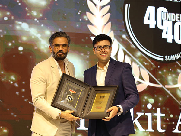 Proxgy Founder & CEO Pulkit Ahuja, felicitated at Times 40 Under 40