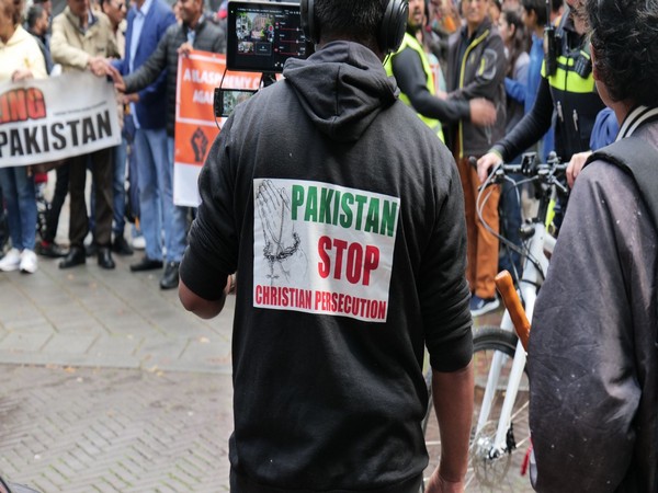 Christian Alliance stages protest against Pakistan over Jaranwala Incident in Netherlands