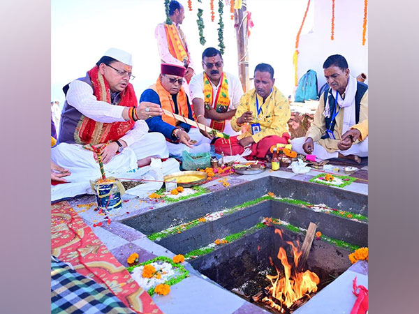 Chief Minister Pushkar Singh Dhami Participates in Temple Restoration Ceremony, Promises Development