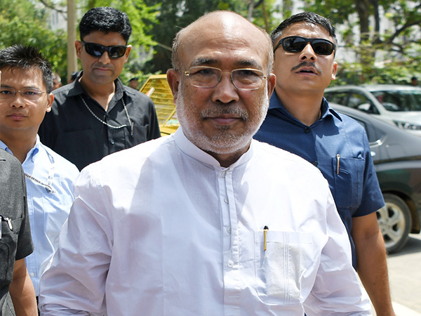 Manipur CM N Biren Singh Condemns Drone Bomb Attacks