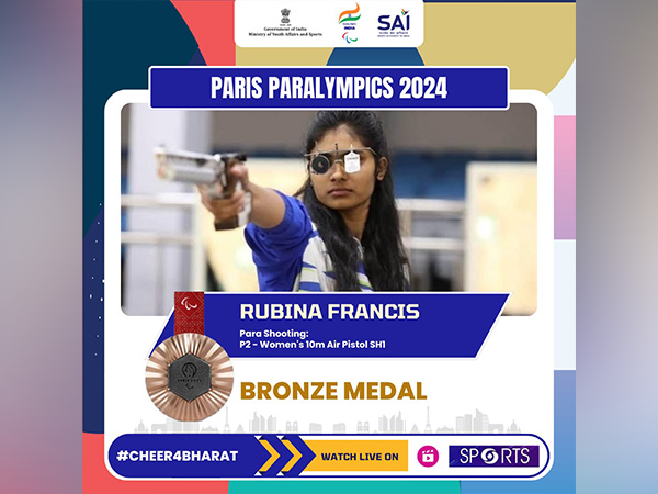 Rubina Francis Shines with Bronze at Paralympic Games; Inspires Nation with Heartfelt Message