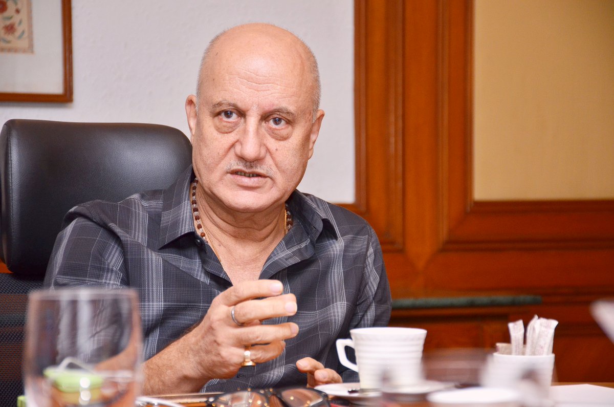 Anupam Kher resigns as chief of FTII because of international assignments