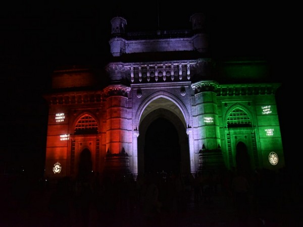 Maha: Gateway of India illuminated with tricolour to pay tribute to Sardar Patel 